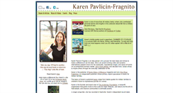 Desktop Screenshot of karenpavlicin.com