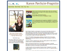 Tablet Screenshot of karenpavlicin.com